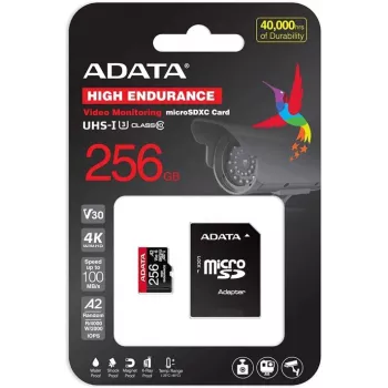 SanDisk - Flash-Speicherkarte - 256 GB - Video Class V30 - UHS-I U3 - microSDXC UHS-I