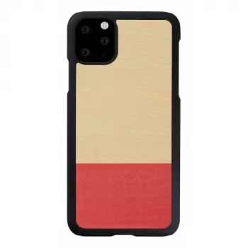 Smartphone-Hülle man and wood für iPhone 11 Pro Max — schwarze Schutzhülle