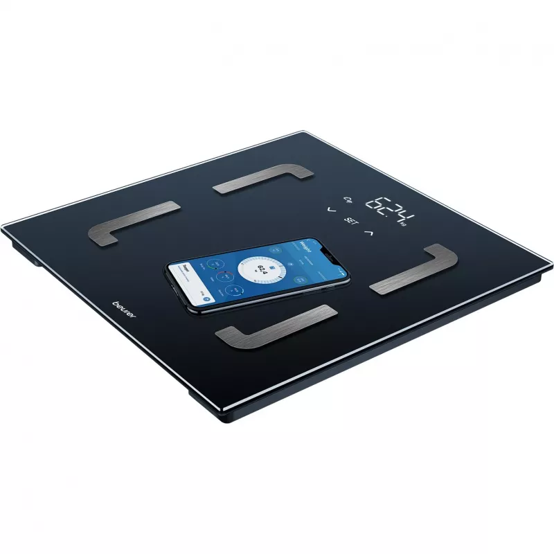 Beurer BF 880 WIFI Analysewaage Wiegebereich (max.)=180 kg Schwarz (76008)
