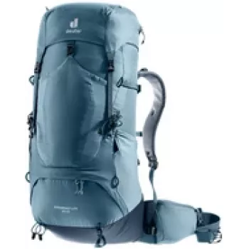 Rucksack DEUTER Aircontact Lite 50 + 10 — Innenrahmen, 50 L (erweiterbar auf 60 L), 1,64 kg, Toploader, unisex, blau
