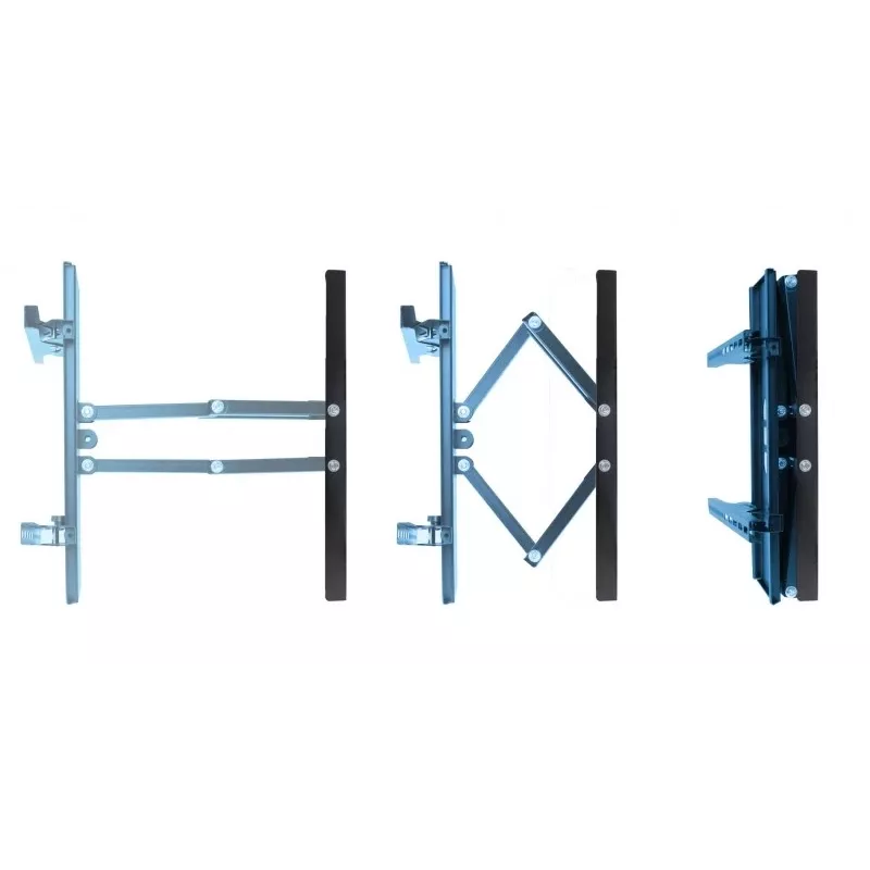 TV-Wandhalterung Esperanza TITAN für 26–70 Zoll (66–177,8 cm), neigbar ±15°, schwenkbar 120°, VESA bis 400×400, max. Traglast 55 kg, schwarz