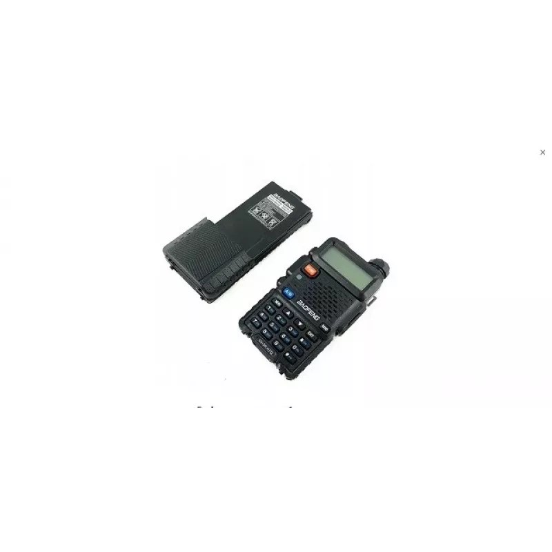Handfunkgerät Baofeng UV-5R HTQ 3800 USB-C, 5 W, 3800 mAh, USB-C, FM 64–108 MHz, VOX, ANR, Taschenlampe