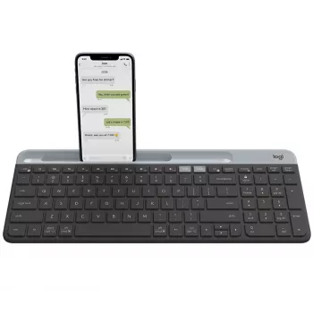 Logitech schlank Multi-Device K580 – Kabellose Tastatur