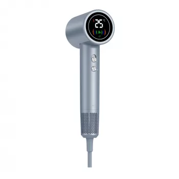 Haartrockner DENVER HDD-1400S 1400 W, silber, 110–240 V, Kabel 1,8 m, 70×89×280 mm