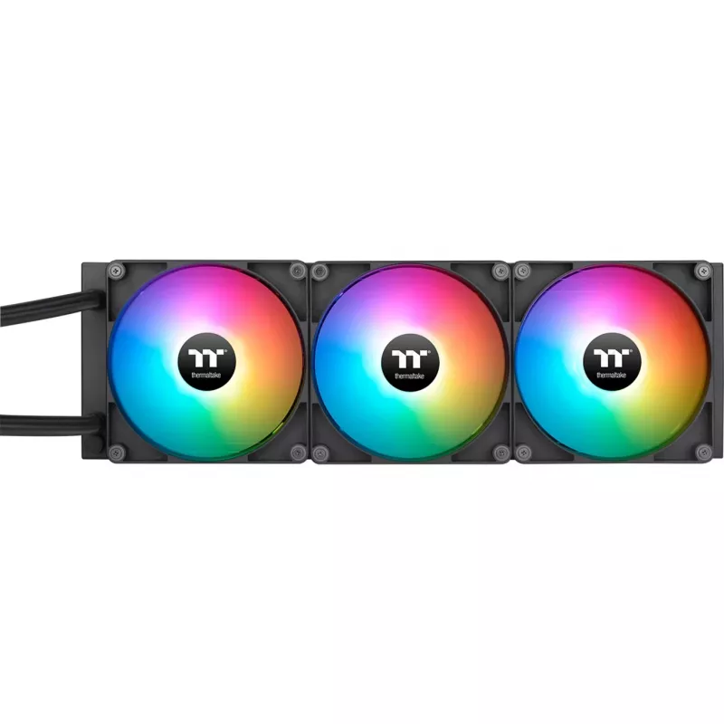 Thermaltake TH420 V2 ARGB Prozessor All-in-One-Flüssigkeitskühler 14 cm Schwarz 1 Stk.