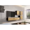 Cama TV Stand VIGO '180' 30/180/40 Schwarz/wotan oak