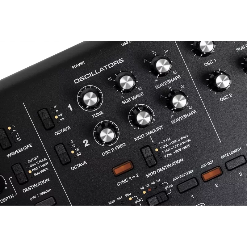 Analog-Synthesizer Moog MOOG MESSENGER – monophones Desktop-Instrument