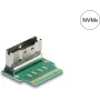 Adapter DELOCK Intern SFF-8654 auf SFF-8654 (Stecker), Modell 64179, schlank SAS 8i 90°