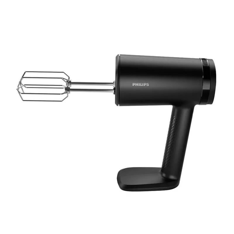 Handmixer Philips HR3781/00 — 500 W, schwarz, kneten und mischen, Kunststoffgehäuse