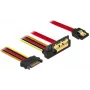 SATA-Kabel DeLOCK 85229 0,3 m SATA 7-polig SATA 22-polig Schwarz