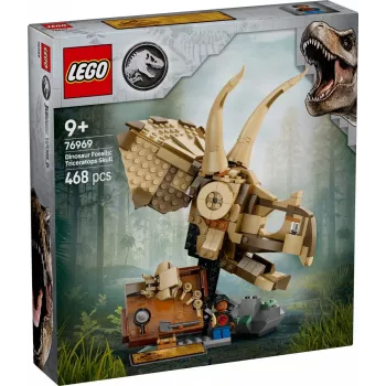 LEGO JURASSIC WORLD 76969 Dinosaurier-Fossilien: Triceratops-Schädel