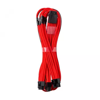 CableMod RT-Series PRO ModMesh 12VHPWR-auf-3x-PCI-e-Kabel für ASUS/Seasonic - 60 cm, rot