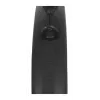 Flexi Schwarz Design M, Rollleine mit Band, 5 m, für mittelgroße Hunde (10–25 kg), max. Belastung 20 kg
