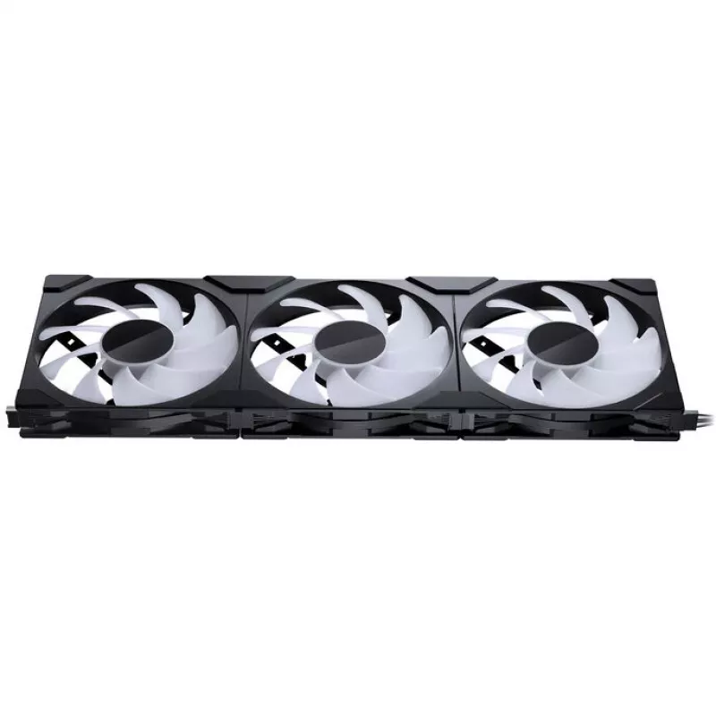 PHANTEKS M25 Gen2 PWM D-RGB 140 mm Lüfter-3er-Pack, Schwarz