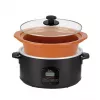 Slow Cooker Jata JEOL2145 5 L 210 W Schwarz Terrakotta Tasten 230 V
