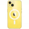 Cover Apple iPhone 14 Clear Case mit MagSafe