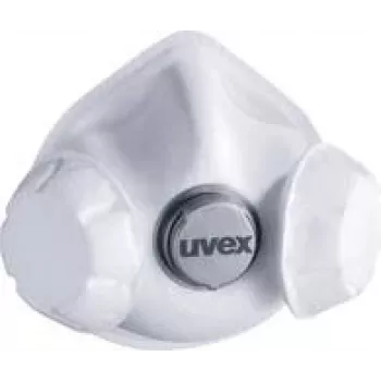 Staubmaske UVEX silv-Air exxcel 7333 FFP3 mit Ventil, 3 Stück