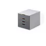 Schubladeneinheit Durable VARICOLOR Grau Kunststoff 4 Schubladen