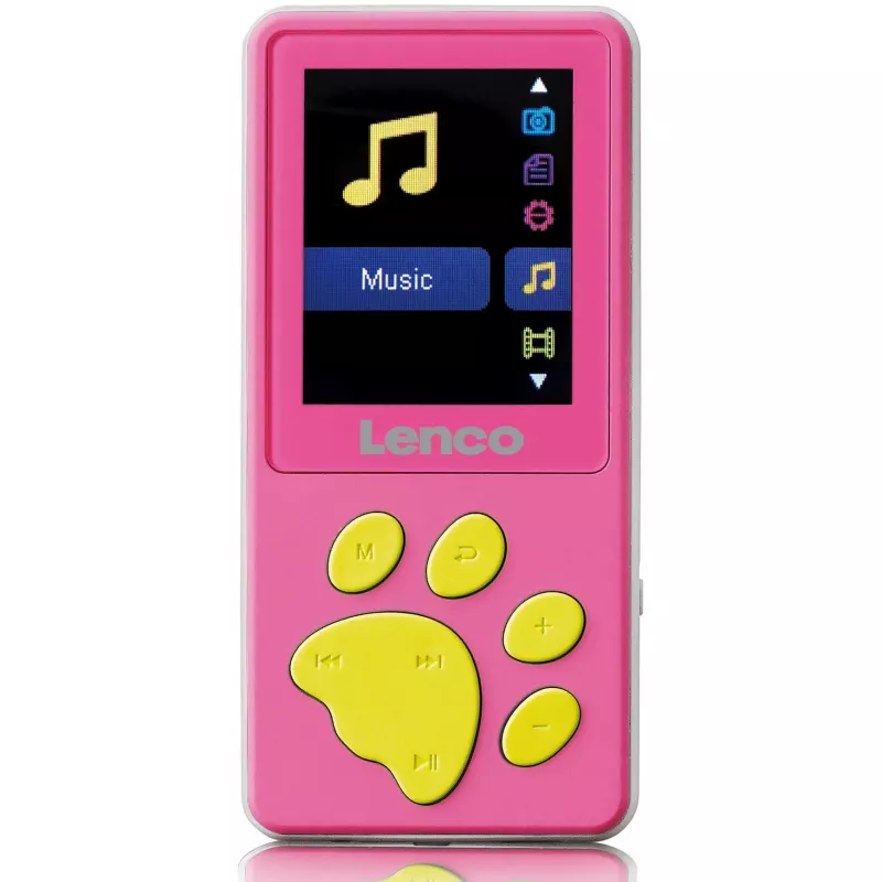 Lenco XEMIO-560PK MP3-/MP4-Player 8 GB Pink (XEMIO-560PK)