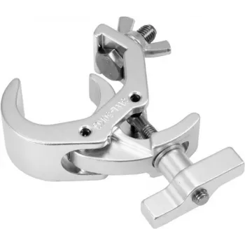 Hängehaken EUROLITE Quick-Lock DEC-250 Silber — kompakter Schnellverschluss-Rigginghaken