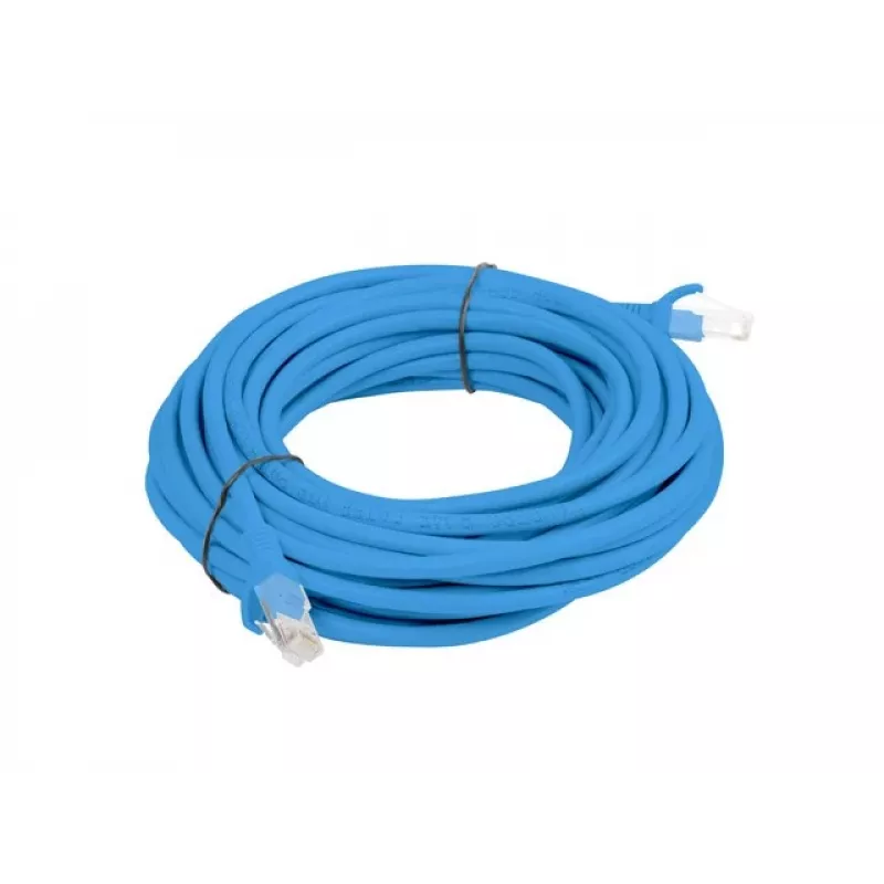 LANBERG Netzwerkkabel RJ-45 Cat5e U/UTP 5 m, CCA-Leiter, blau