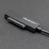 QOLTEC SATA-Adapter 52269 für 2,5-Zoll-Laufwerk auf USB-C, unterstützt bis zu 2 TB