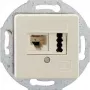 Steckdose Rutenbeck 13310301 Weiß IP20 125V 1A