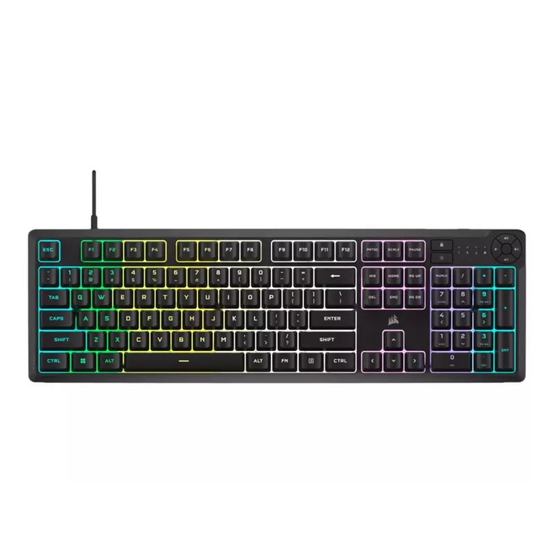 K55 Core RGB schwarze mechanische Tastatur