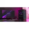 PC-Gehäuse TACENS MARS MC-NEBULA Midi Tower mit gehärtetem Glas, vier 120-mm-aRGB-Lüftern, unterstützt ATX, GPU bis 30,2 cm