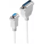 Serielles Kabel ShiverPeaks BS78065-2 Grau 2m DB-9 DB-25