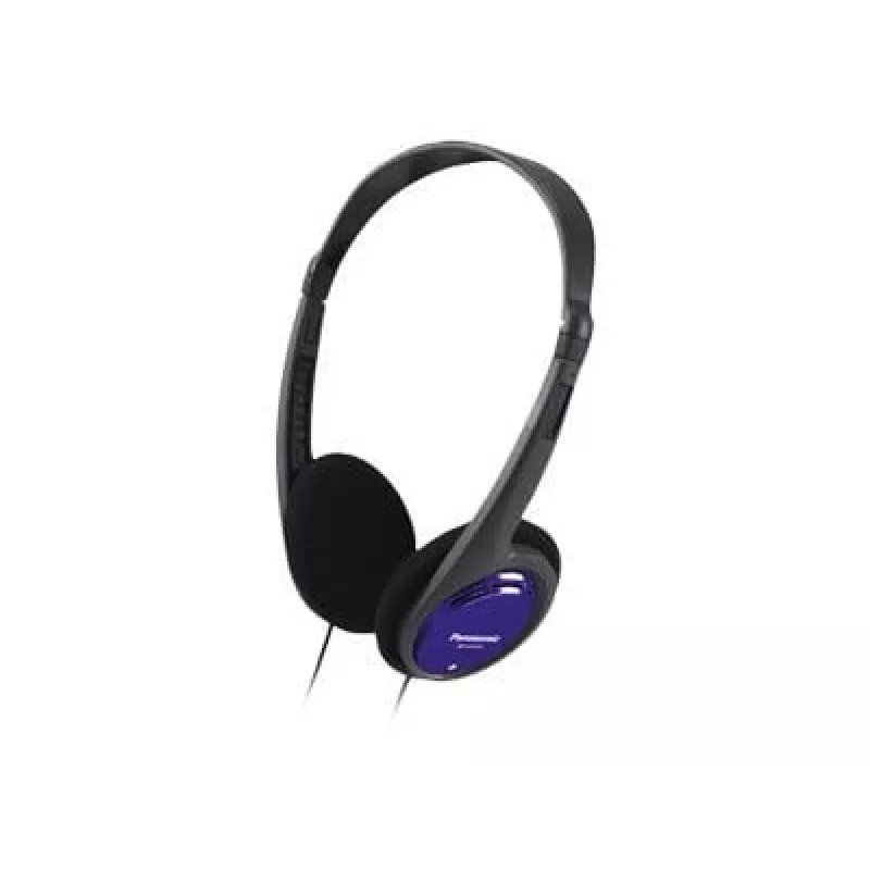 Panasonic RP-HT010E-A schwarz/blaue Kopfhörer 1,2 m Kabel ultraleicht