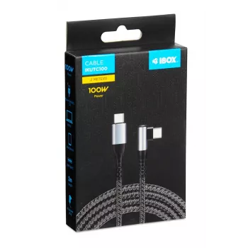 iBox IKUTC100 USB-Kabel USB 2.0 2 m USB C Schwarz