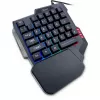 Tastatur Inter-Tech KB-3035 Gaming USB QWERTY Schwarz