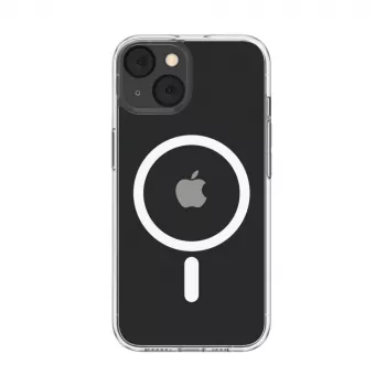 Case SheerForce MagSafe Anty-mikrobiologic für iPhone 13, transparent