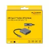 DeLOCK USB Type-C Splitter DP Alt Mode auf 2 x HDMI MST 3840x2160