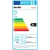 Einbauherd SIMFER 4207BERIM.1 — 47 L multifunktionaler Edelstahl, 54,1 cm H × 45 cm B