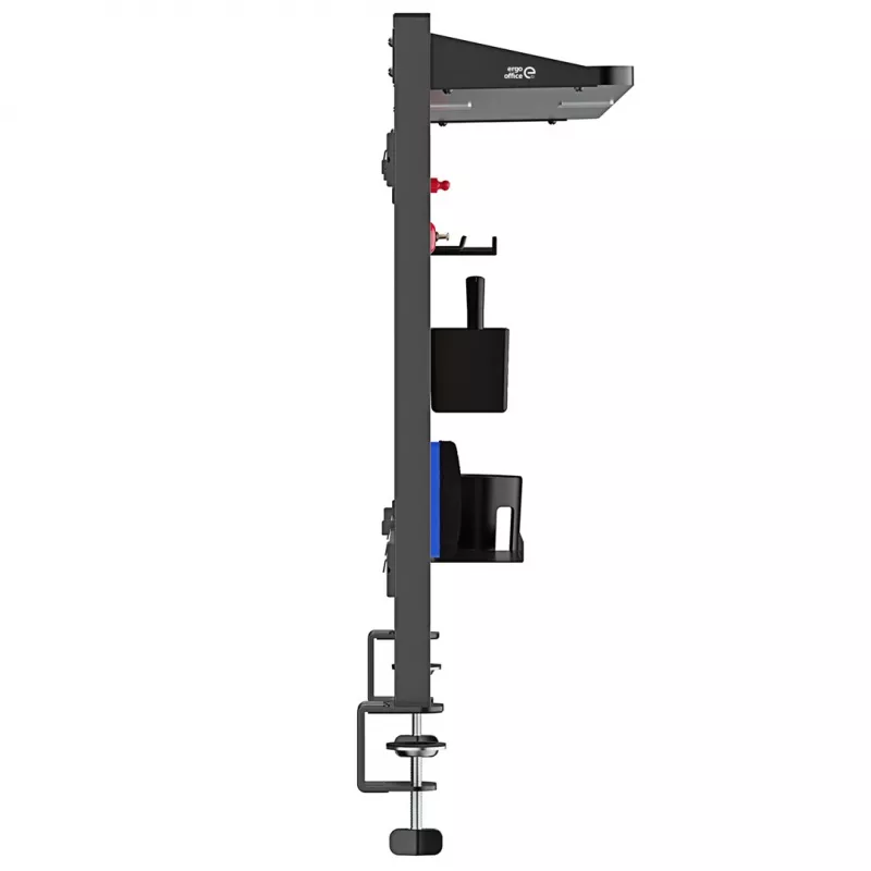 Schreibtischtrennwand ergo office ER-300 B, Breite 1250 mm, max. Belastung 10 kg