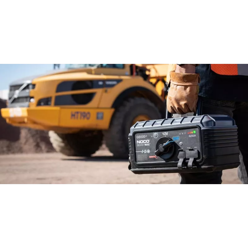 Starthilfegerät NOCO GB500 6250A 12V/24V, tragbares Batterie-Booster für Automobil- und Nutzfahrzeuge