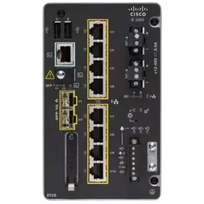 Managed Switch Cisco Catalyst IE-3300-8T2S-E L2 Gigabit Ethernet 8 Ports