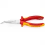 Knipex Spitzzange l.200mm Form 2 40° gewinkelt VDE Mehrkomponenten-Hüllen