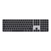 APPLE Magic Keyboard mit Touch ID und Ziffernblock für Mac-Modelle mit Apple Silicon – Britisches Englisch – Schwarze Tasten