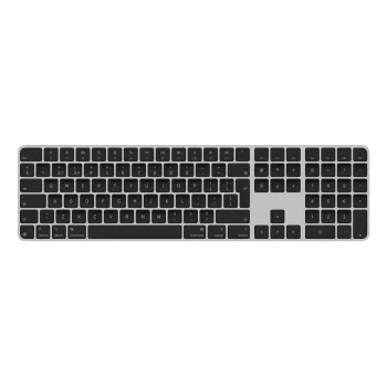 APPLE Magic Keyboard mit Touch ID und Ziffernblock für Mac-Modelle mit Apple Silicon – Britisches Englisch – Schwarze Tasten