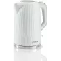 Gorenje Wasserkocher | K17DPW | Elektrisch | 2200 W | 1,7 L | Edelstahl | 360°-Drehsockel | Weiß