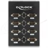 DeLock USB2.0 auf 8 x Seriell Adapter - Seriell Adapter - USB2.0 - RS-232 - 8 Ports (61860)
