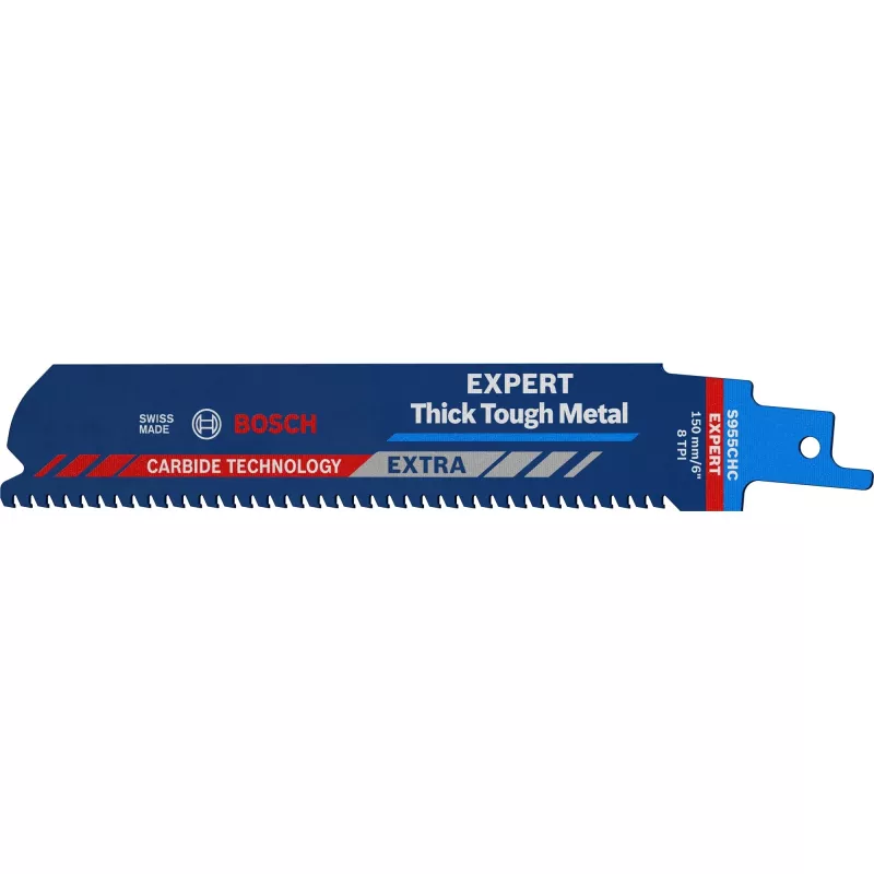 Bosch 2 608 900 366 Sägeblatt für Stichsäge/Dekupiersäge/Säbelsäge Säbelsägeblatt Carbide 3 Stück