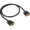 DVI-Kabel Sharkoon DVI-D/DVI-D (24+1) 1 m
