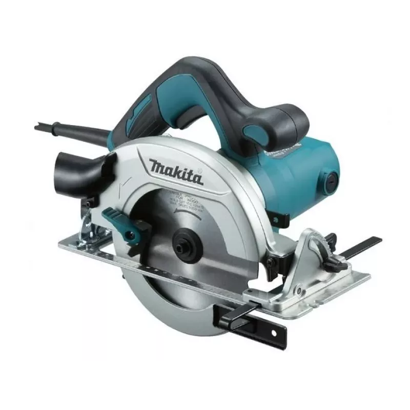 Makita HS6601 tragbare Kreissäge 16,5 cm Schwarz, Blau 5200 U/min 1050 W
