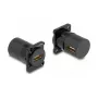 DeLOCK D-Type Modul HDMI Buchse auf Buchse 90° abgewinkelt Schwarz