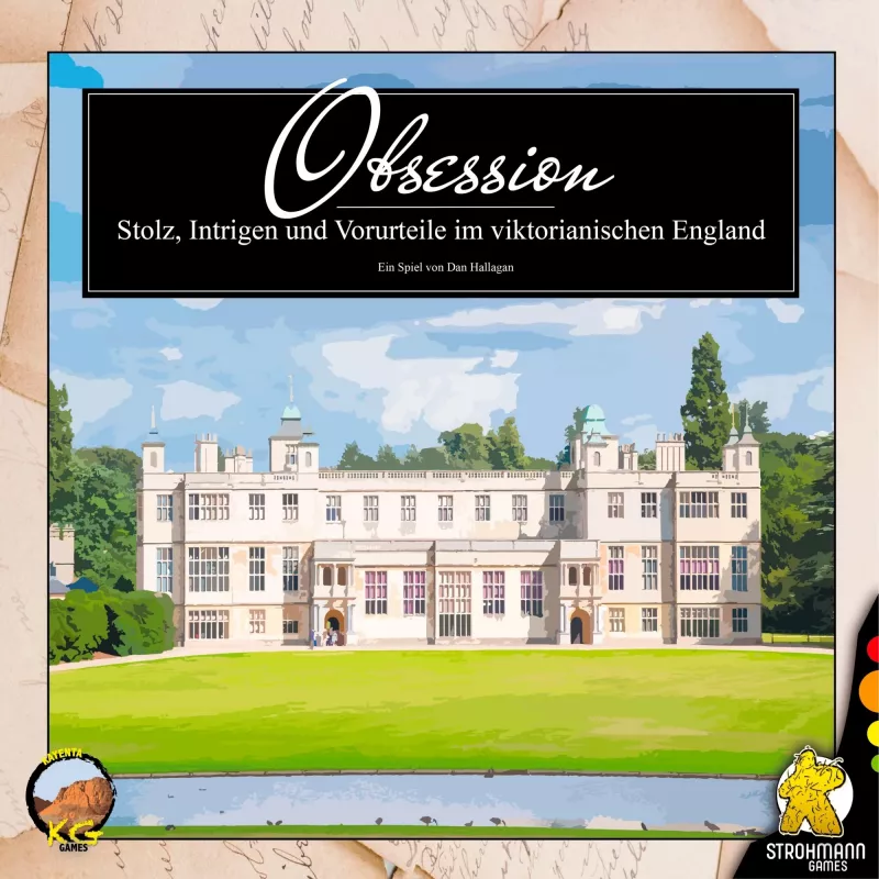 Strohmann Games Obsession Brettspiel