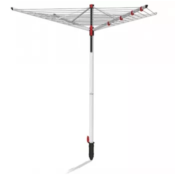 Wäscheständer VILEDA 168250, Aluminiumrahmen, schwarz-weiß, 40 m Trockenplatz